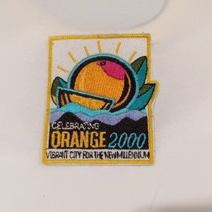 Orange International Street Faire "Celebrating Orange 2000" Patch, 2000